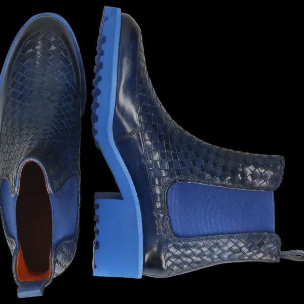 Melvin & Hamilton Enkellaarzen^Abigail 1 Blauw
