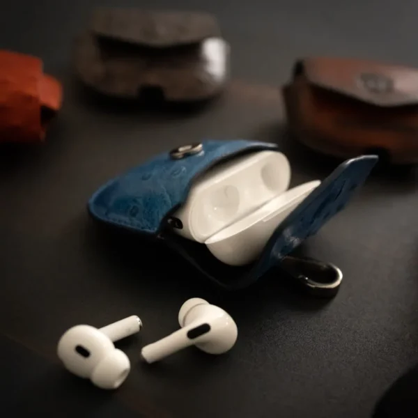 Melvin & Hamilton Lederwaren·Airpods Case | Airpod Case^Buddy Blauw