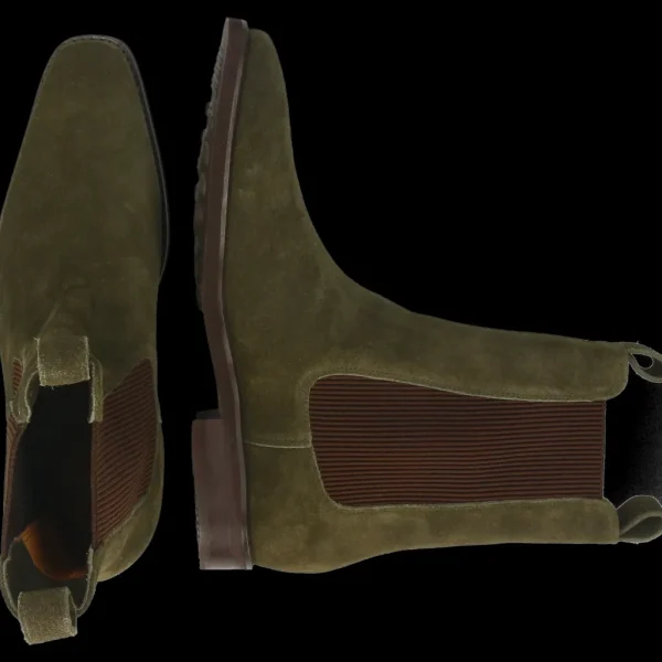 Melvin & Hamilton Enkellaarzen^Clark 49 Khaki