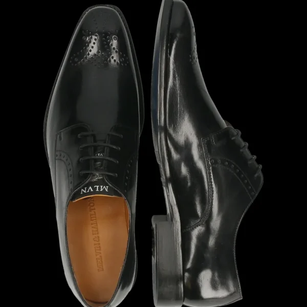 Melvin & Hamilton Derbies^Dylan 1 Zwart