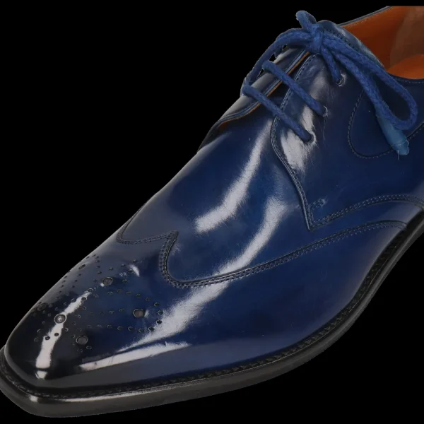 Melvin & Hamilton Derbies^Elvis 63 Blauw