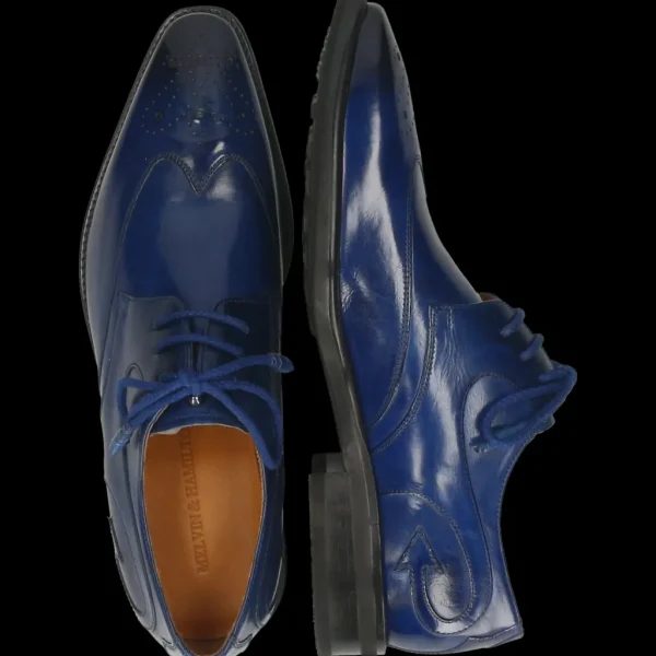 Melvin & Hamilton Derbies^Elvis 63 Blauw