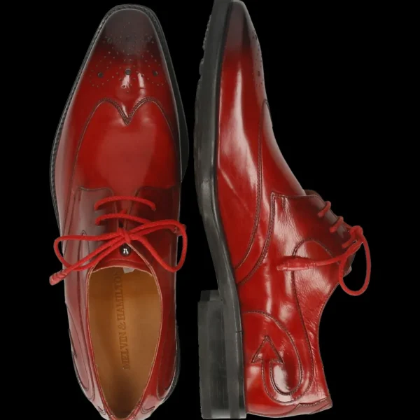Melvin & Hamilton Derbies^Elvis 63 Rood