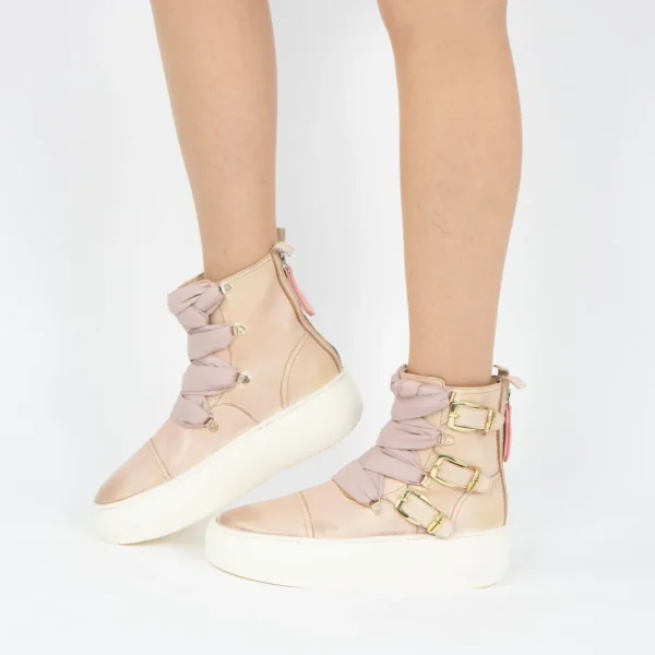 Melvin & Hamilton Enkellaarzen^Fiona 1 Roze