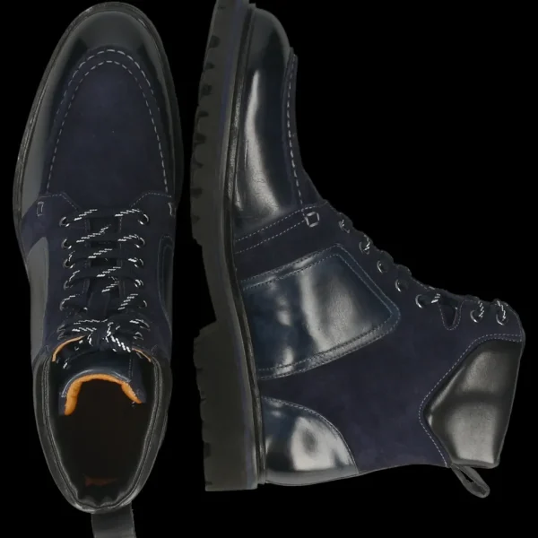 Melvin & Hamilton Enkellaarzen^George 1 Blauw