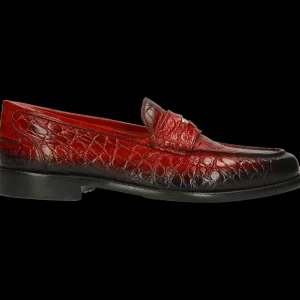 Melvin & Hamilton Loafers^Gianna 3 Rood