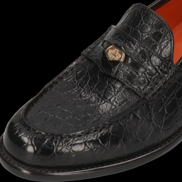 Melvin & Hamilton Loafers^Gianna 3 Zwart