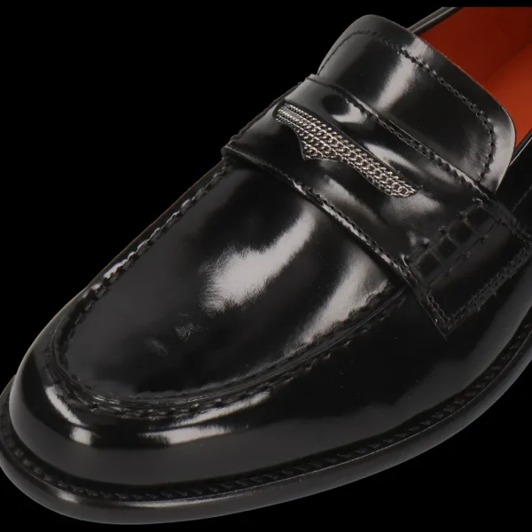 Melvin & Hamilton Loafers^Gianna 5 Zwart