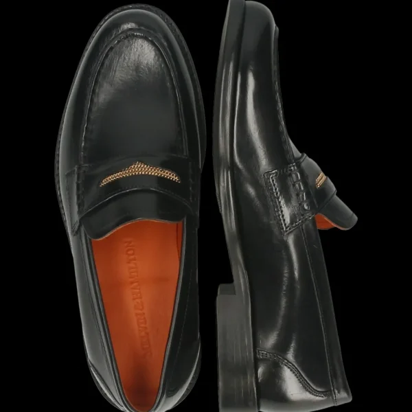 Melvin & Hamilton Loafers^Gianna 5 Zwart