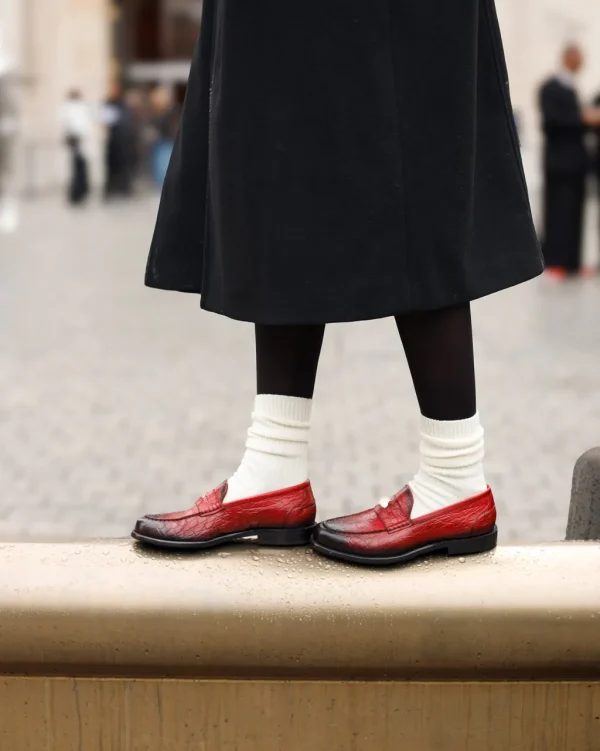 Melvin & Hamilton Loafers^Gianna 3 Rood