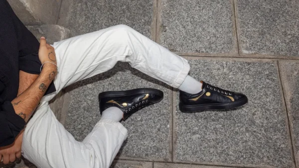 Melvin & Hamilton Sneakers^Harvey 9 Zwart