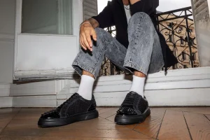 Melvin & Hamilton Sneakers^Harvey 113 Zwart