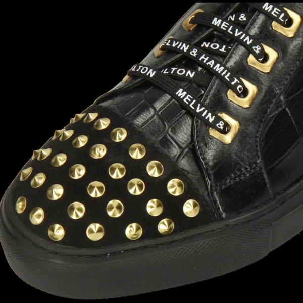 Melvin & Hamilton Sneakers^Harvey 12 Zwart