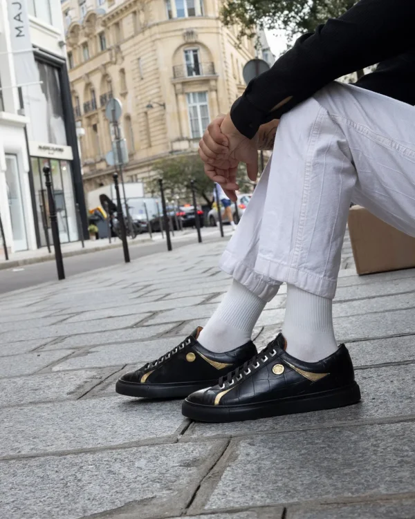 Melvin & Hamilton Sneakers^Harvey 9 Zwart