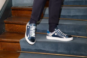 Melvin & Hamilton Sneakers^Harvey 9 Blauw