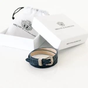 Melvin & Hamilton Lederwaren·Armbandjes | Armbanden^Ines 1 Blauw
