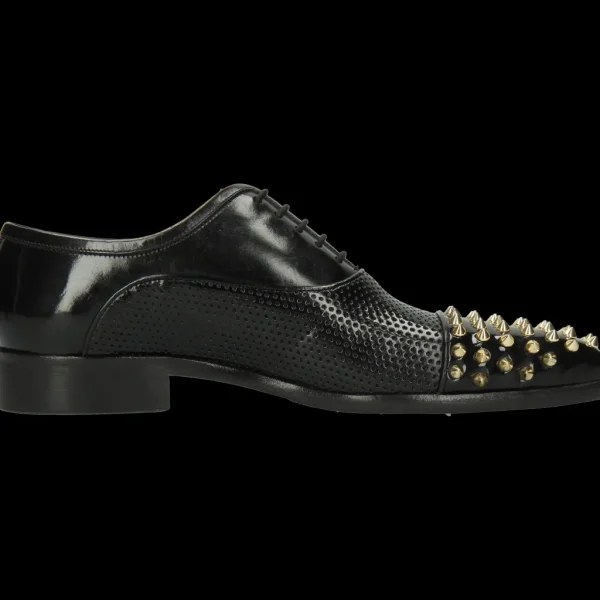 Melvin & Hamilton Oxfords^Lance 23 Zwart
