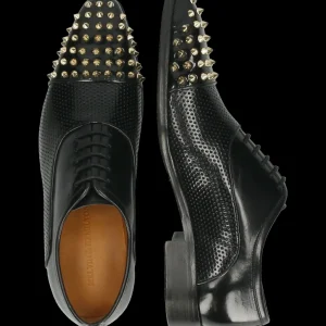 Melvin & Hamilton Oxfords^Lance 23 Zwart