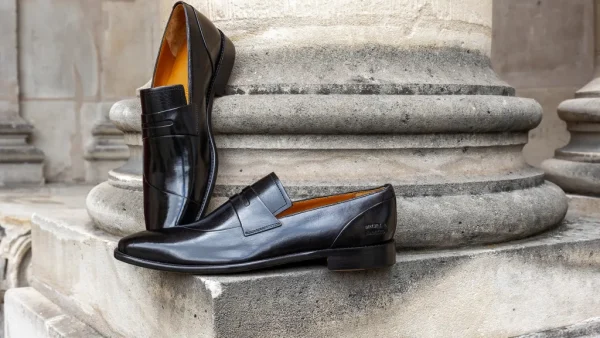 Melvin & Hamilton Loafers^Leonardo 46 Zwart