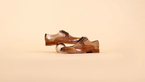 Melvin & Hamilton Derbies^Leonardo 45 Beige