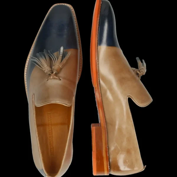 Melvin & Hamilton Loafers^Leonardo 24 Blauw
