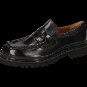 Melvin & Hamilton Loafers^Matteo 1 Zwart