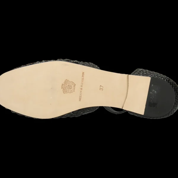 Melvin & Hamilton Sandalen^Melly 9 Zwart