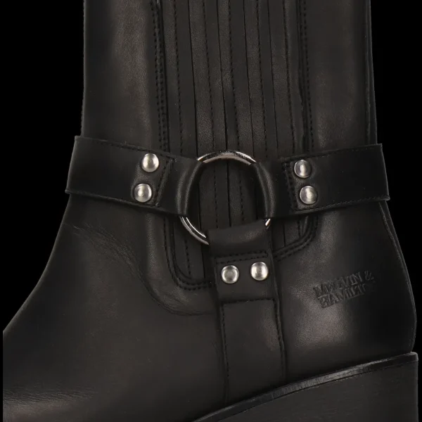 Melvin & Hamilton Hakken | Laarzen^Paisley 5 Zwart