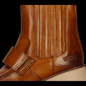 Melvin & Hamilton Hakken | Enkellaarzen^Paisley 3 Bruin