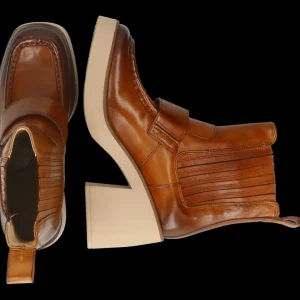 Melvin & Hamilton Hakken | Enkellaarzen^Paisley 3 Bruin