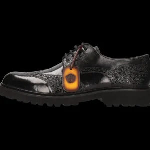 Melvin & Hamilton Derbies^Pierce 30 Zwart