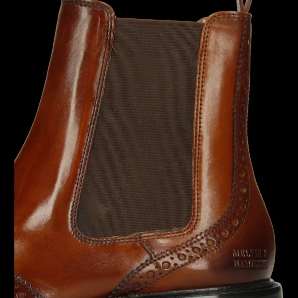 Melvin & Hamilton Enkellaarzen^Sally 112 Bruin