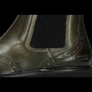 Melvin & Hamilton Enkellaarzen^Sally 112 Khaki