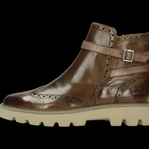 Melvin & Hamilton Enkellaarzen^Selina 25 Taupe