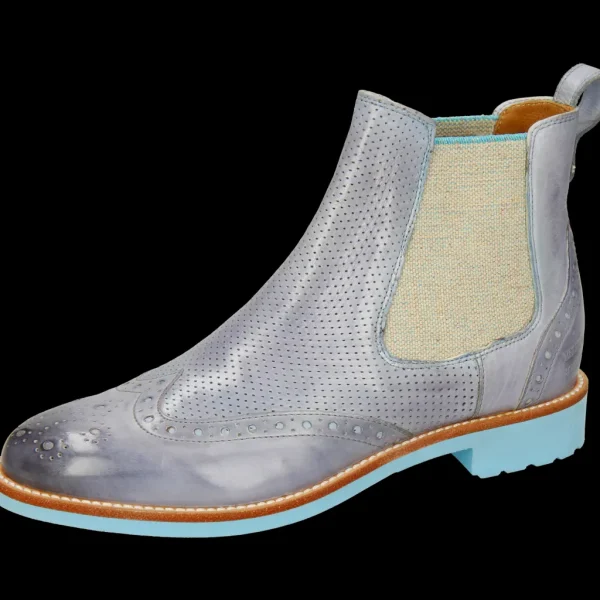 Melvin & Hamilton Enkellaarzen^Selina 29 Aubergine