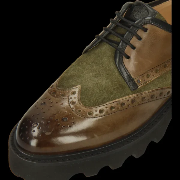 Melvin & Hamilton Derbies^Selina 84 Khaki