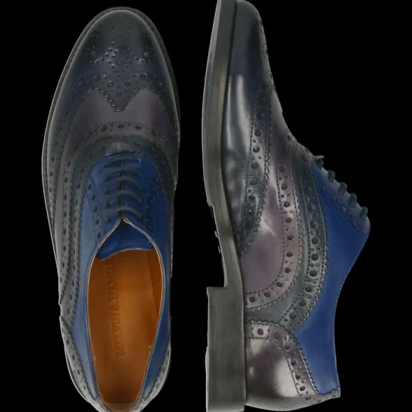 Melvin & Hamilton Oxfords^Selina 90 Blauw