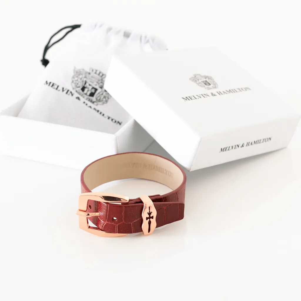 stark__2-5.webp Melvin & Hamilton Lederwaren·Armbandjes | Armbanden^Stark 1 Rood