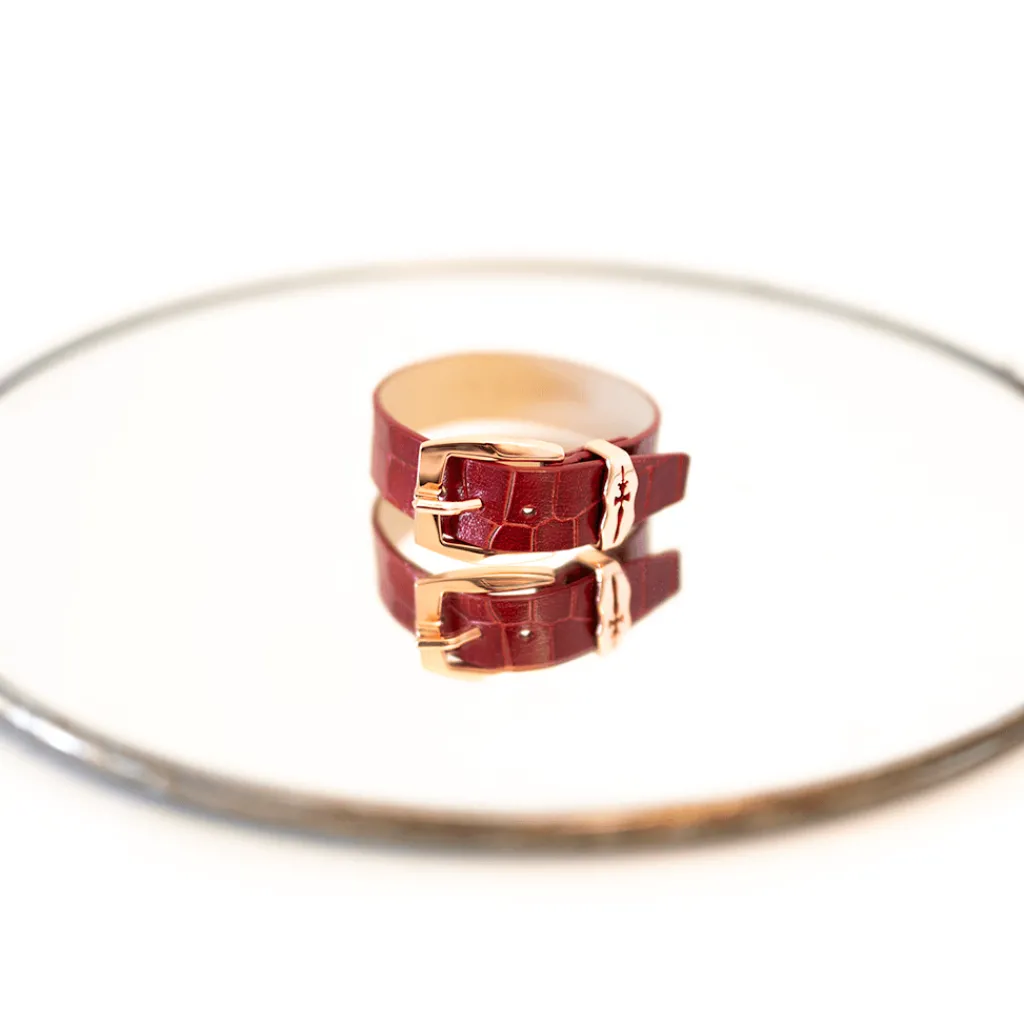 stark__3-5.webp Melvin & Hamilton Lederwaren·Armbandjes | Armbanden^Stark 1 Rood