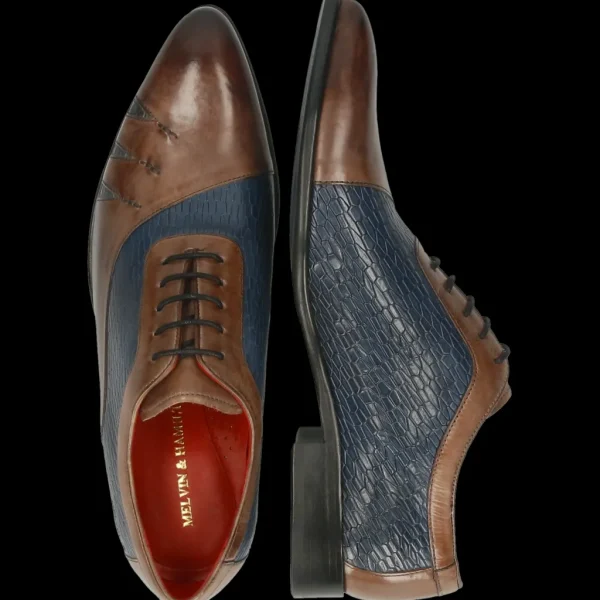 Melvin & Hamilton Oxfords^Toni 44 Bruin
